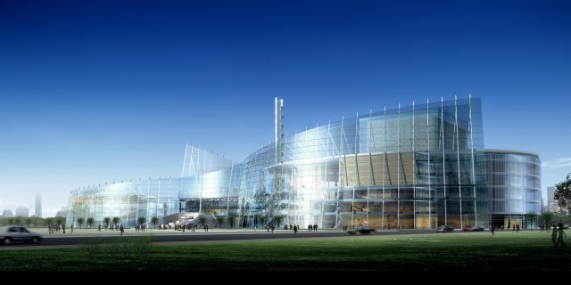 3d building 050 3D 모델 .c4d .max .obj .3ds .fbx .stl .blend 