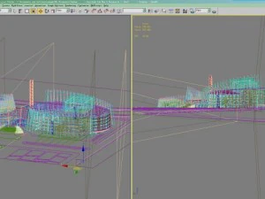 3d building 050 3D Model