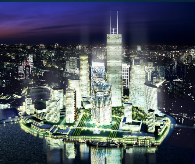 3d building 051 3D Model .c4d .max .obj .3ds .fbx .stl .blend 