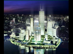 3d building 051 3D Model