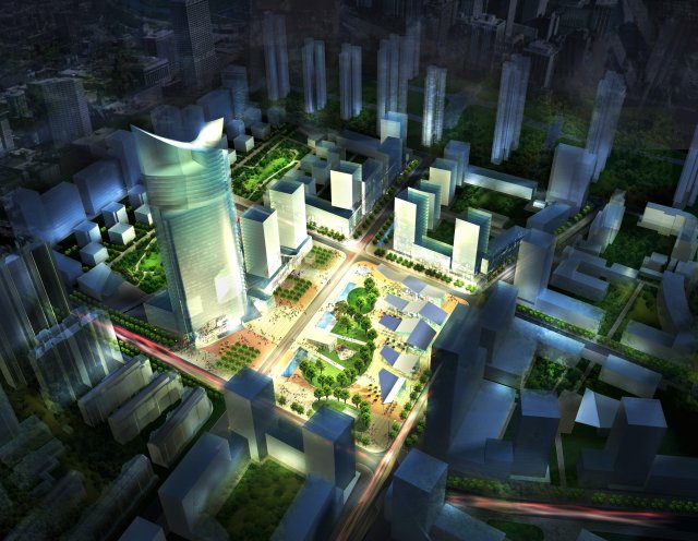 3d building 062 3D Model .c4d .max .obj .3ds .fbx .stl .blend