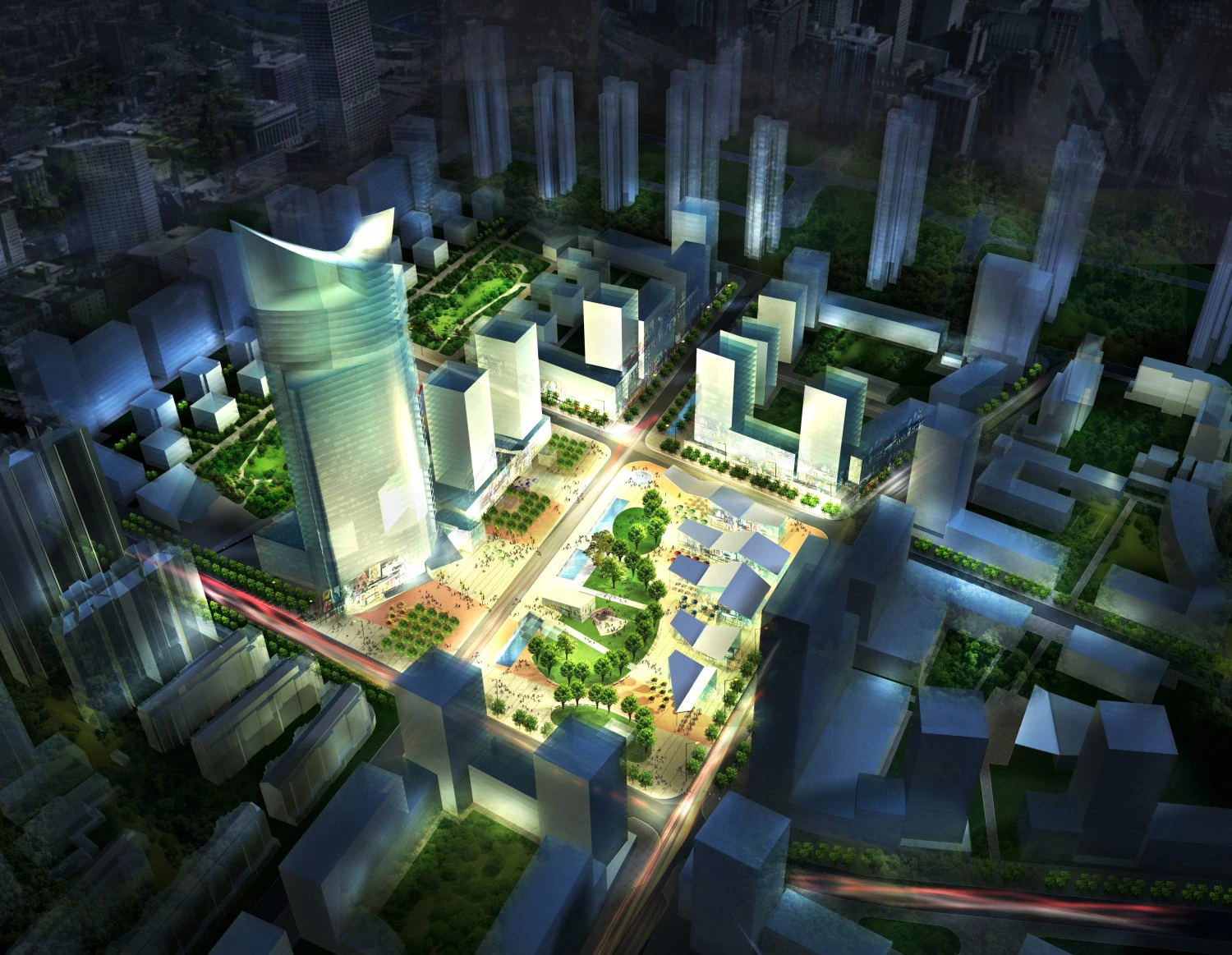 3d building 062 3D Model .c4d .max .obj .3ds .fbx .stl .blend 