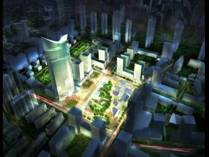 3d building 062 3D Model