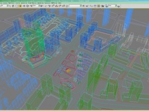 3d building 062 3D Model