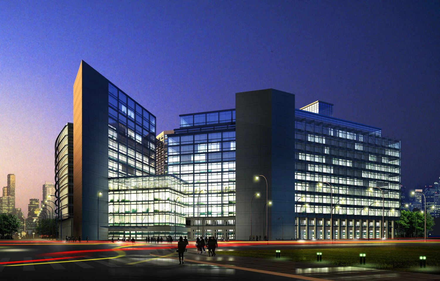 3d building 063 3D Model .c4d .max .obj .3ds .fbx .stl .blend 