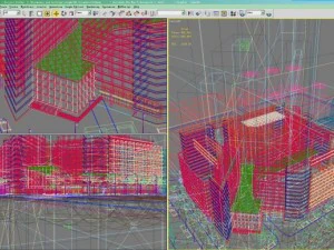 3d building 063 3D Model