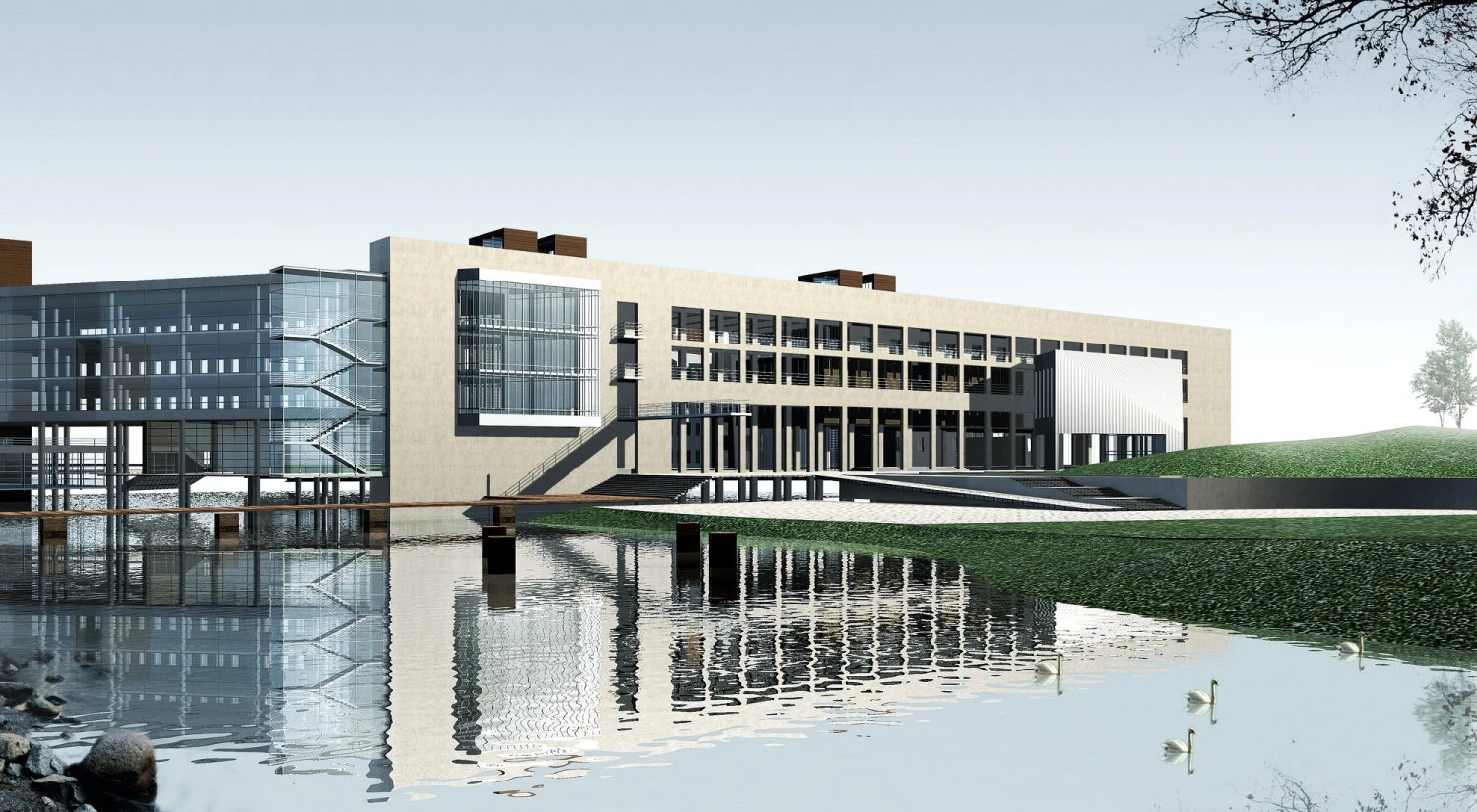 3d building 068 3D Model .c4d .max .obj .3ds .fbx .stl .blend 
