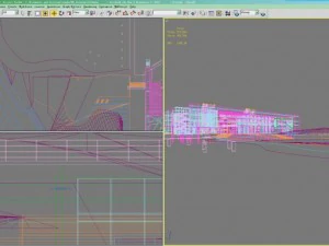 3d building 068 3D Model