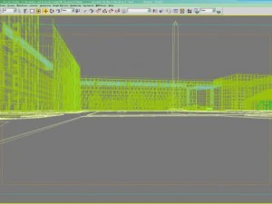 3d building 069 3D Model