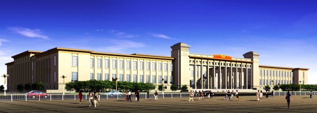 3d building 071 3D 模型 .c4d .max .obj .3ds .fbx .stl .blend 
