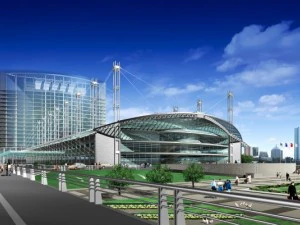 3d building 073 3D Model