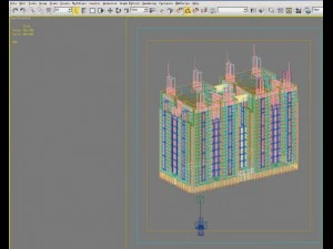 3d building 078 3D Model