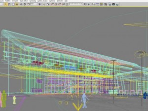 3d building 120 Model 3D