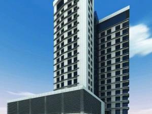 3d building 125 3D Model