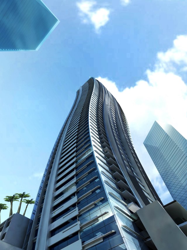 3d building 131 3D Model .c4d .max .obj .3ds .fbx .stl .blend 