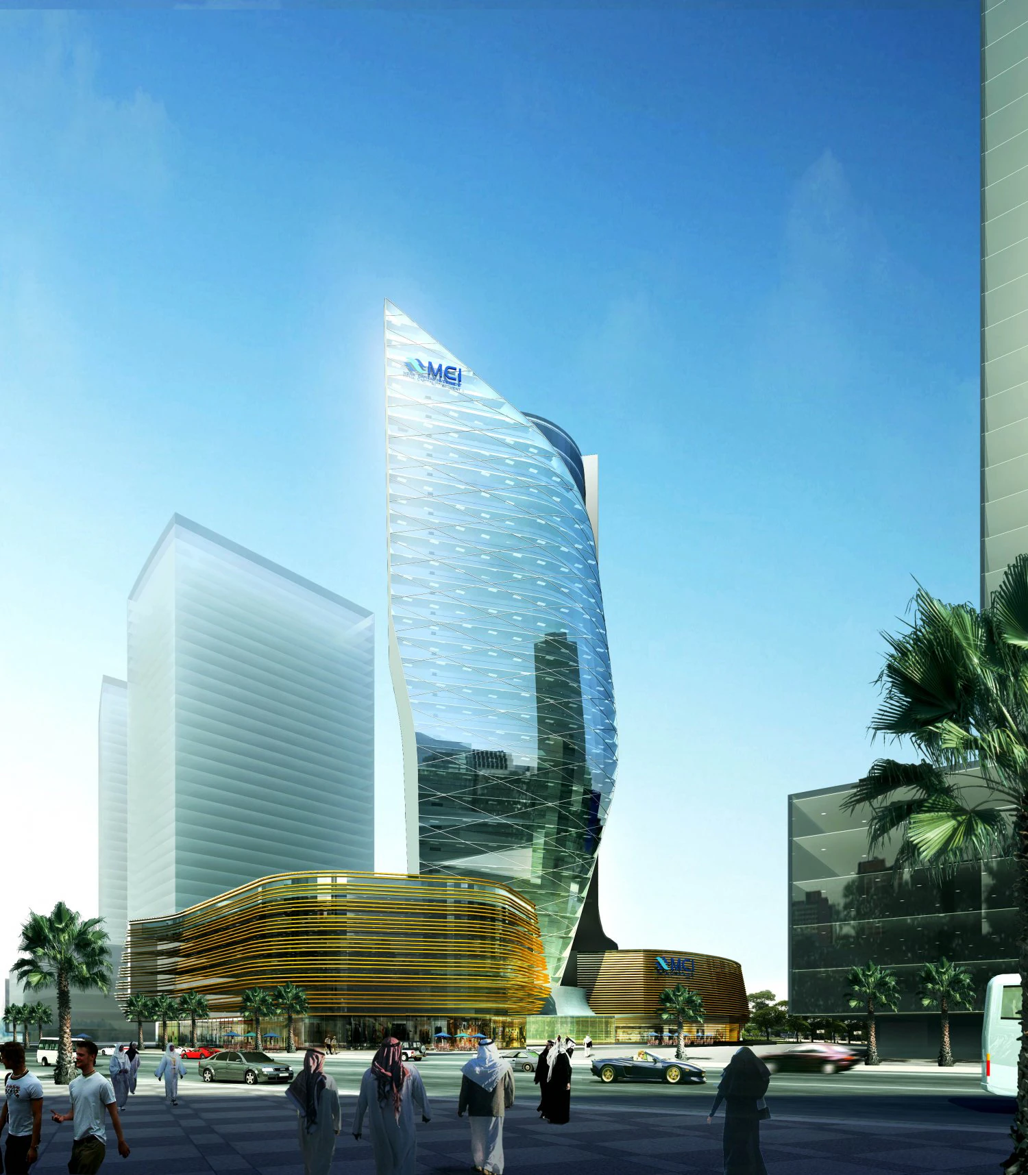 3d building 132 3D Model .c4d .max .obj .3ds .fbx .stl .blend 