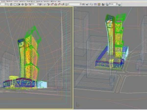3d building 133 3D Model