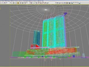 3d building 140 3D 模型
