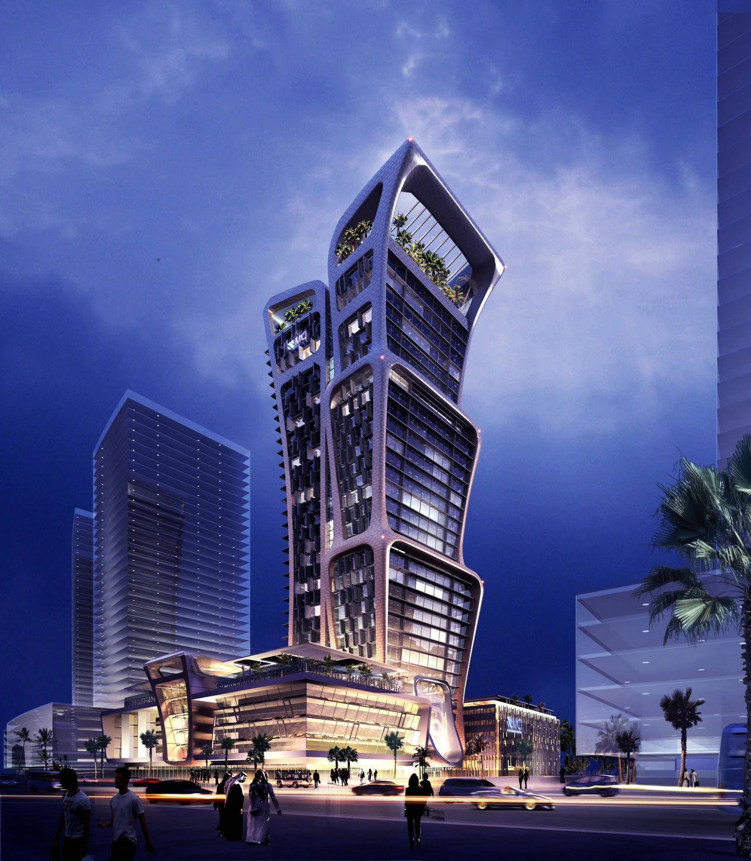 3d building 141 3D Model .c4d .max .obj .3ds .fbx .stl .blend 