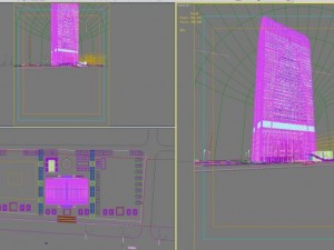 3d building 147 3D Model