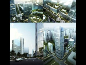 3d building 150 3D Model