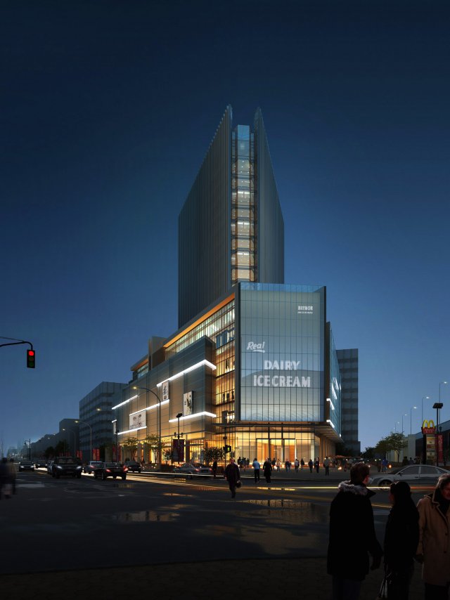3d building 151 3D Model .c4d .max .obj .3ds .fbx .stl .blend 