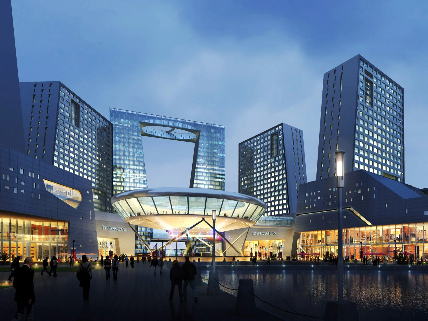 3d building 153 3D Model .c4d .max .obj .3ds .fbx .stl .blend 