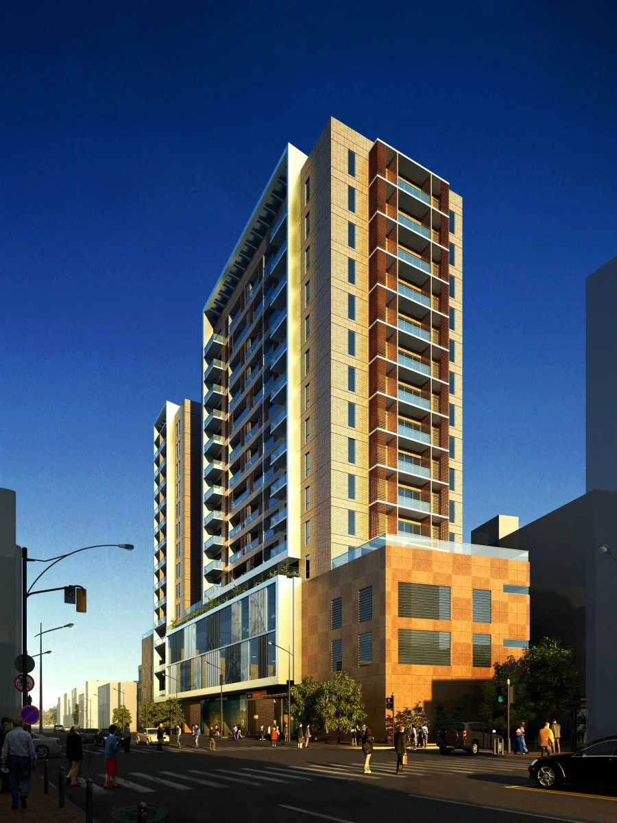 3d building 154 3D Model .c4d .max .obj .3ds .fbx .stl .blend