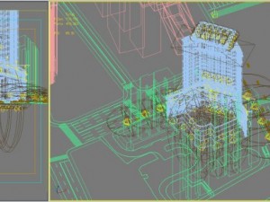 3d building 155 3D 모델