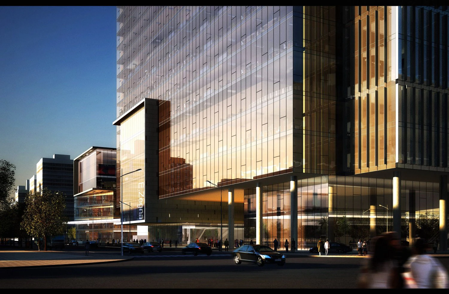 3d building 156 3D Model .c4d .max .obj .3ds .fbx .stl .blend 