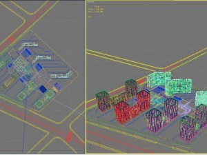 3d building 171 3D Model