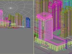 3d building 173 Model 3D