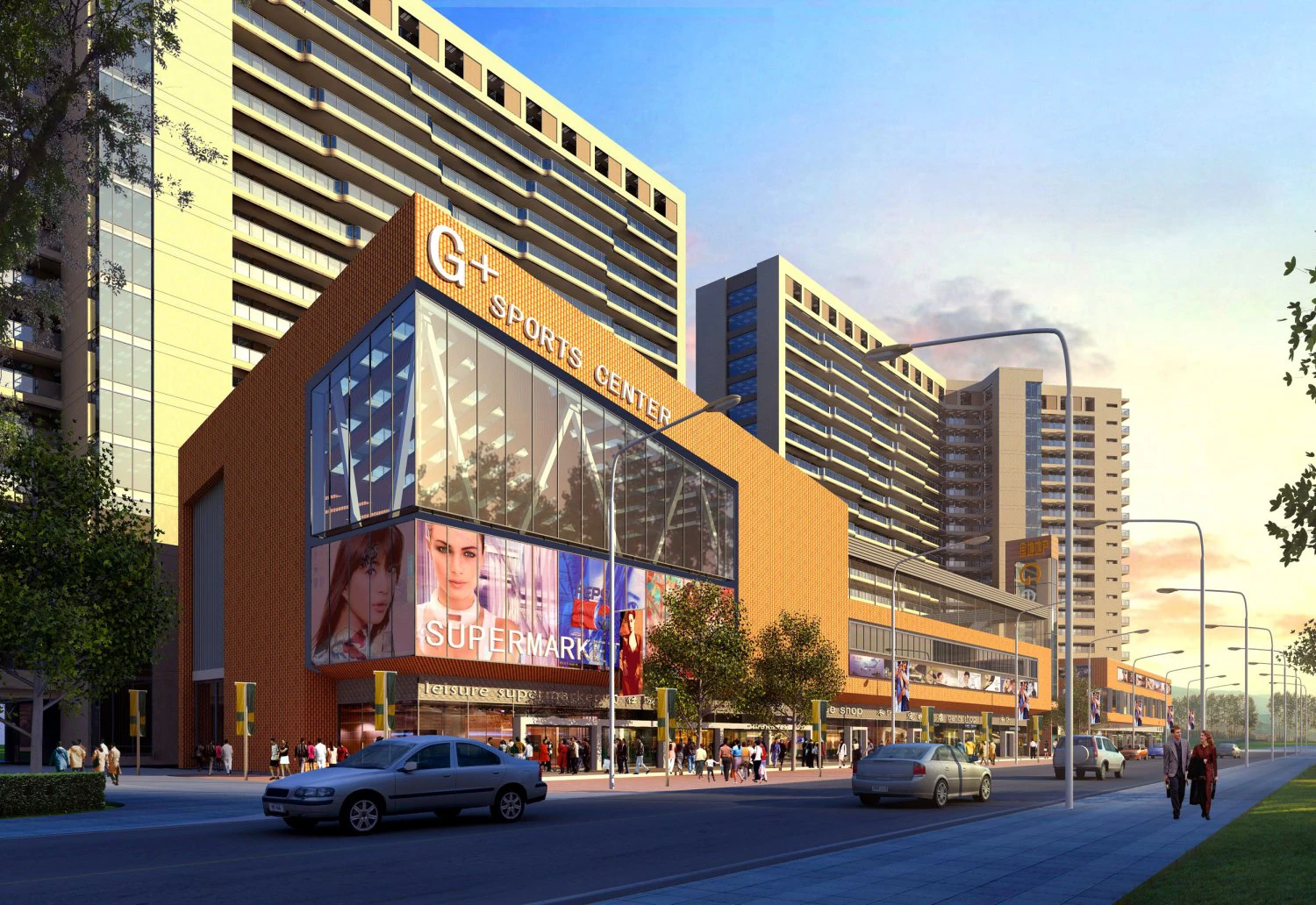 3d building 174 3D Model .c4d .max .obj .3ds .fbx .stl .blend 