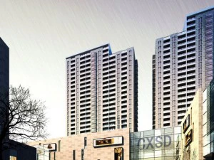 3d building 175 3D Model
