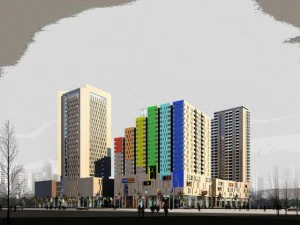 3d building 175 3D Model