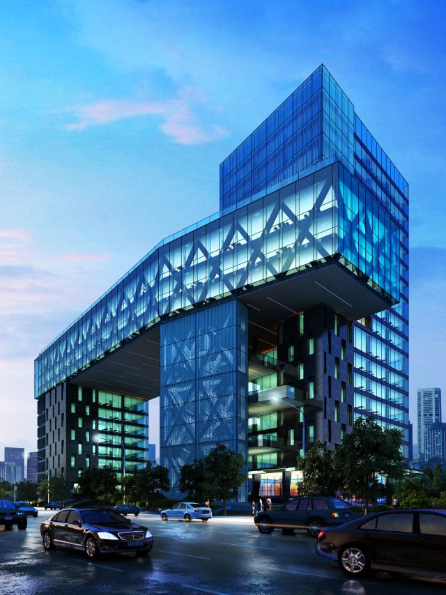 3d building 177 3D 모델 .c4d .max .obj .3ds .fbx .stl .blend 