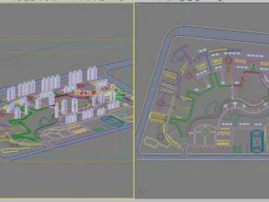 3d building 184 3D Model