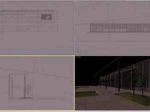 3d building 185 3D Model