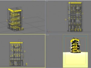3d building 186 3D Model