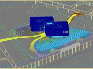 3д здание 195 3D Модель