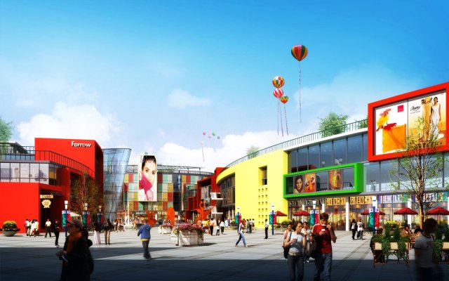 3d building 202 3D Модель .c4d .max .obj .3ds .fbx .stl .blend 