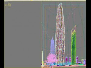 3d building 209 3D Model