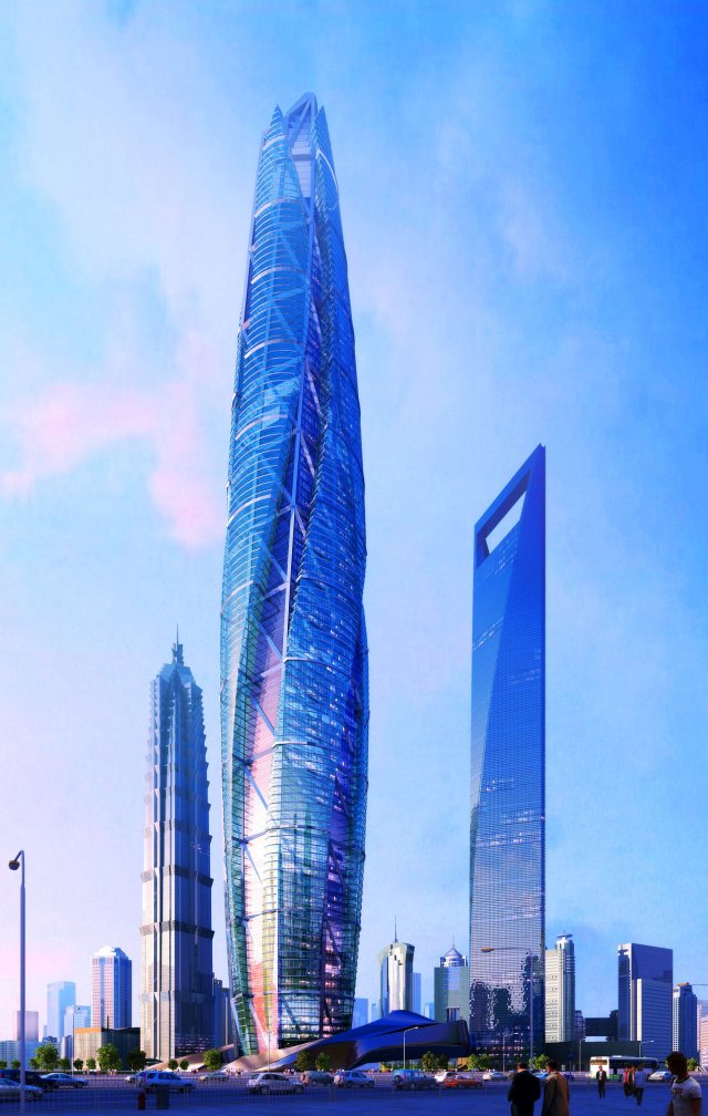 3d building 214 3D Model .c4d .max .obj .3ds .fbx .stl .blend 