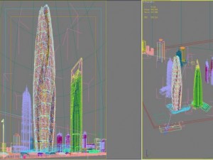 3d building 214 3D Model