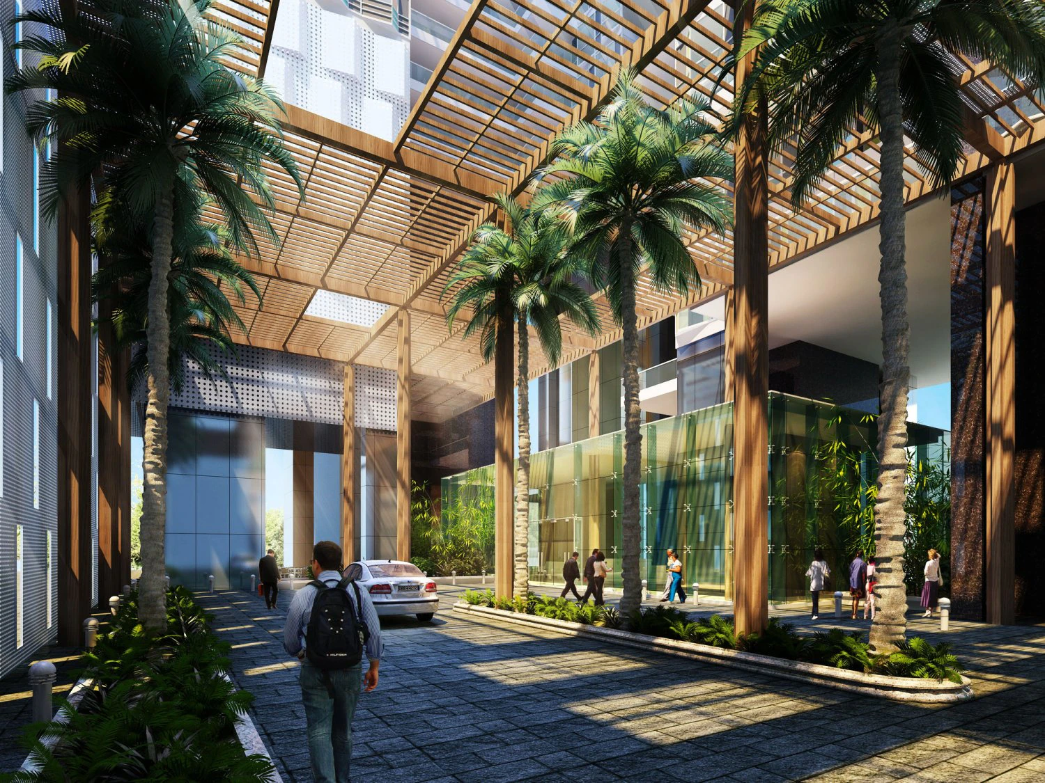 3d building 217 3D Model .c4d .max .obj .3ds .fbx .stl .blend 