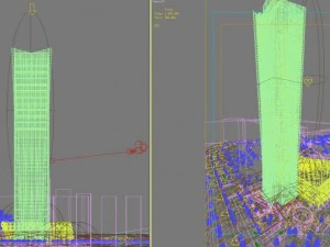 3d building 222 3D Model