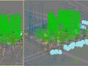 3d building 223 3D Model