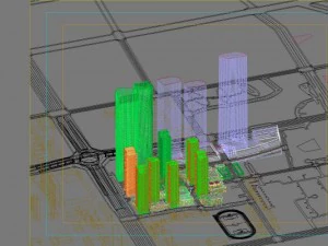 3d building 227 3D Model