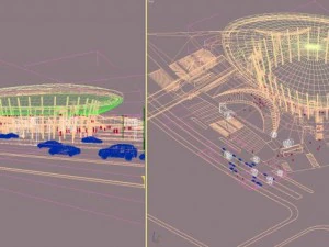 3D-gebouw 228 3D Model