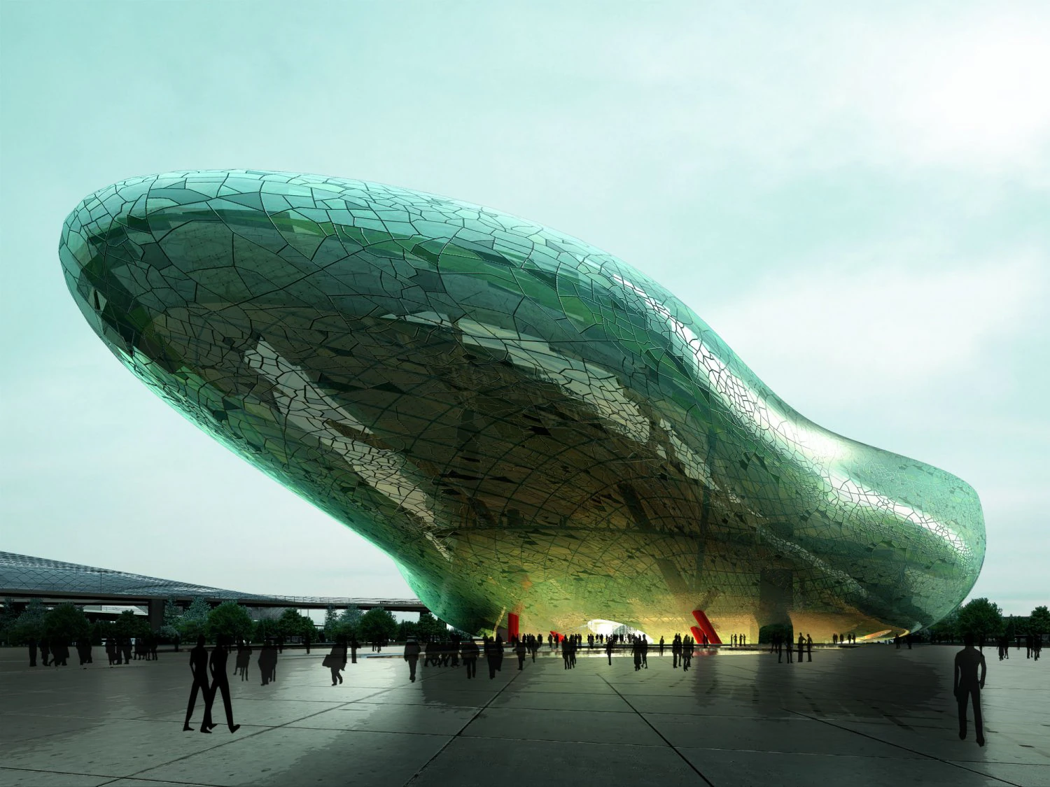 3d building 231 3D Model .c4d .max .obj .3ds .fbx .stl .blend 